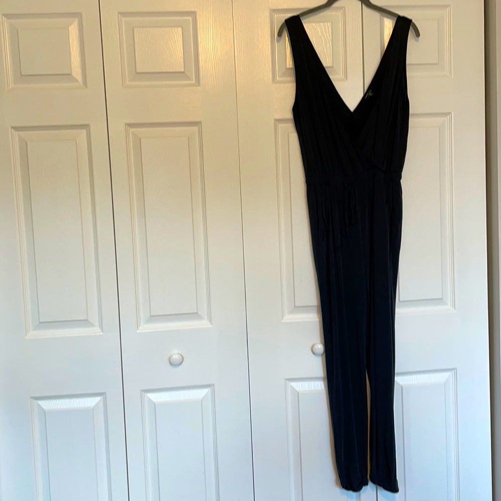 Charcoal grey jumpsuit